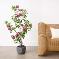 thumbnail image 4 of Nearly Natural 4ft. Artificial Dogwood Tree with Real Touch Leaves, 4 of 8