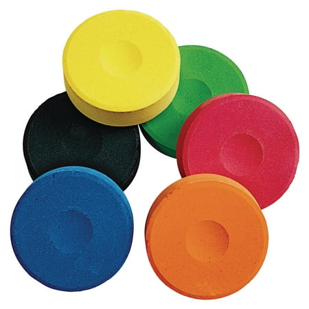 UPC: 0191487003353 | Colorations 6-Color Jumbo Tempera Paint Cake Refill