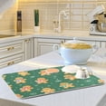 thumbnail image 6 of Dish Drying Mat Microfiber Kitchen Pad Large Counter Absorbent Dish Mats Drainer Rack 16"x18" Gingerbread Christmas Theme Pattern, 6 of 7