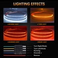 thumbnail image 3 of Barra de luces LED AMEXMART para portón trasero, 152 cm, cuatro hileras, 12-24 V DC, 3 of 6
