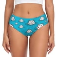 thumbnail image 1 of Balery Hippo In Water Head Ropa Interior de Algodón para Mujer con Dibujo – Braguitas Cómodas y Elásticas, Estilo Clásico-Small, 1 of 6