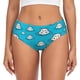 thumbnail image 1 of Balery Hippo In Water Head Ropa Interior de Algodón para Mujer con Dibujo – Braguitas Cómodas y Elásticas, Estilo Clásico-X-Large, 1 of 6