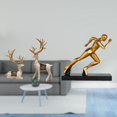 thumbnail image 2 of Estatua de ciervo alce,Figuras de alce y ciervo,decoración del hogar,estatuas de resina,Estatua de escultura decorativa de figura de reno para el hogar,Estatua del corredor,Estatua de corredor, 2 of 8
