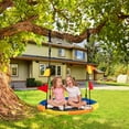 thumbnail image 3 of Infans 40" Flying Saucer Tree Swing Indoor Outdoor Swing w/Hanging Straps Monkey, 3 of 7