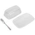 thumbnail image 1 of Caja de almacenamiento de mantequilla, contenedor de queso con soporte curvo grande para mantequilla, probado y confiable, 1 of 8
