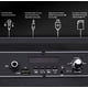 thumbnail image 4 of Bocina Bafle Amplificado 8 Hero Tws Bluetooth 2500w Incluye Micrófono Modelo Negro, 4 of 4