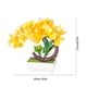 thumbnail image 3 of Planta artificial en maceta | Simulación Ramo de flores con jarrón - Decoración floral de mesa de salón interior | 20x21x15 cm, Material plástico | 1 ud, Rosa/Amarillo, 3 of 6