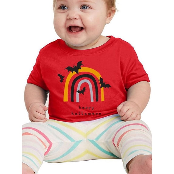 Orange Rainbow Halloween T-Shirt Infant -Image by Shutterstock, 18 Months