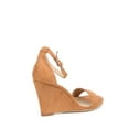 thumbnail image 3 of Fahrenheit Women's Mid Heel Wedge Sandals, 3 of 3