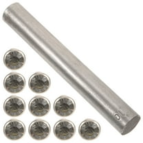 SHOWERORO Rivet Setting Tool For Craft 1 Set Sturdy Rivet Setter For Decoration And Repair Silver Iron