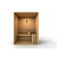 thumbnail image 4 of Golden Design Saunas Golden Designs Sundsvall Edition 2 Person Traditional Steam Sauna - Canadian Red Cedar, 4 of 6