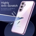 thumbnail image 4 of JETech Case for Samsung Galaxy A55 5G, Non-Yellowing Shockproof Bumper Protective Phone Cover, Anti-Scratch Hard PC Back (Purple), 4 of 6