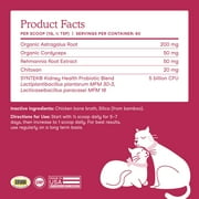Fera Pets Cat Kidney Support Powder - With Probiotics - Enhances Renal Health & Function - 60 Scoops