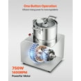 thumbnail image 4 of VEVOR Food Processor Vegetable Chopper 6.3 Quart Food-Grade Stainless Steel Blender, 4 of 9