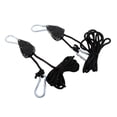 thumbnail image 5 of Par de Colgadores de Trinquete de Cuerda Ligera de Crecimiento Ajustable de 1/6 Pulgadas, 6 Pies de , Capacidad de 150 , Ajustab Cola Suspensión de luz de crecimiento, 5 of 5