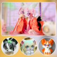 thumbnail image 4 of 20 Piezas de para Ojos de Disfraz de Furry, 11,8 X 8,6 Pulgadas, de Plástico para Disfraz de Furry, Antipolvo de PVC de 0,5 mm, para Cosplay de Furry, 4 of 5