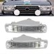 thumbnail image 3 of Pair Front Bumper Turn Signal Lights Compatible with Toyota Land Cruiser 80 Series 1991-1998 Model Years, 3 of 5