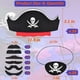 thumbnail image 2 of Set de disfraces de pirata Halatool, 108 unidades, para fiestas de Halloween para niños, 2 of 7
