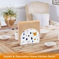 thumbnail image 5 of Winter White Pattern Thick U Shape Acrylic Napkin Holder Non Slip Space Saving for Kitchen, 5 of 9