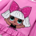 thumbnail image 4 of L.O.L. SURPRISE! Toddler Girls 2 Pieces Outfit Sets Graphic Long Sleeves Tee with Allover Leggings Set,Sizes 2-6, 4 of 6