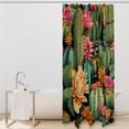 thumbnail image 2 of Cactus Bathroom Curtains Shower Curtain Sets - Waterproof, with Hook, Printed, Bathroom Decoration - Curtain Set, 2 of 5
