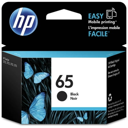 HP 65 Single Ink Cartridge - Black (N9K02AN#14)