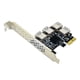 thumbnail image 3 of Worallymy PCI-E Tarjeta de expansión PCI-E a tarjeta USB 1 a 4 Placa adaptadora vertical con 4 interfaces USB 3.0 Worallymy JD720446802, 3 of 6