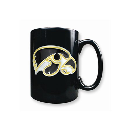 

University of Iowa 15oz Black Ceramic Mug