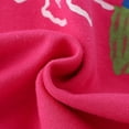 thumbnail image 6 of CYRBOKO Girl's Sweatshirts, Crew Neck Cotton Lightweight Long Sleeve Grils Clothes Red Size 8-9 T, 6 of 9