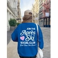 thumbnail image 4 of Apres Ski Social Club Sweatshirt | Preppy Winter Crewneck, 4 of 5