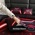 thumbnail image 5 of URBONUR 6Pcs Red Twin Size Comforter Set for Boys Teens Gaming Video Kids Bedding Set Red Lightning Gamepad Bed in a Bag with Sheet Sets Soft Game Console Bed Sets(Red Twin), 5 of 11