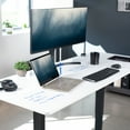 thumbnail image 2 of VIVO White Dry Erase 71" x 30" Universal Table Top for Sit to Stand Desk Frames, 2 of 8