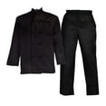 thumbnail image 1 of NATURAL UNIFORMS CHEF UNIFORM SET PANTS AND JACKET, 1 of 1