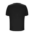 thumbnail image 4 of Olyvenn V Neck T Shirts for Women - Soft Short Sleeve Basic Tees Comfyable Summer Loose Casual Trendy Tops 2025 Black XL, 4 of 5