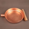 thumbnail image 4 of Wollet Pure Copper Frying Pan Frying Pan, Handmade Copper Frying Pan Copper Kitchenware (Removable Handle), 4 of 5