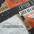 thumbnail image 6 of Newbridge Halloween Rustic Spooky Farm 52 x 52 inch Square Vinyl Tablecloth with Flannel Backing, 6 of 7