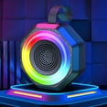 thumbnail image 1 of NARABB Wireless Bluetooth Speaker Portable Outdoor Small Speaker Desktop Seven Color Audio System, 1 of 7