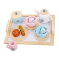 thumbnail image 3 of de cucharas de bandeja de té de 15 piezas para niños, de simulación de s , juguetes de cocina, taza de té de de simulaci CUTICAT Juego de rol de simulación, 3 of 8