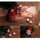 thumbnail image 5 of 50 pinzas de madera con forma de copo de nieve para manualidades, miniclavijas de papel fotográfico para decoración navideña DIY, 5 of 5