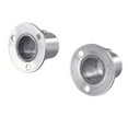 thumbnail image 5 of 2pc 19-32mm Acier Garde-Robe Support Bride Rail Tige Prise de Courant Support Décor, 5 of 5