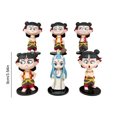 thumbnail image 2 of 6pcs Nezha2 Cartoon Desktop Ornament Wear Resist Kawaii Nezha Ao Bing Figurine PVC Modelo de anime Juguete para el regalo de decoración de la oficina en casa, 2 of 7
