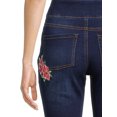 thumbnail image 3 of The Pioneer Woman Pull On Embroidered Bootcut Jeans, 32” Inseam, Sizes XS-3X, Women's and Women's Plus, 3 of 6