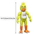 thumbnail image 2 of 5 piezas Freddy s figuras de acción Freddy Golden Freddy Foxy Chica Bonnie para niños, 2 of 9