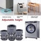 thumbnail image 5 of Adjustable Height Washing Machine Support, Anti Vibration Washing Machine Foot Pad, Washing Machine Pad 4PCS, 5 of 5