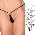 thumbnail image 2 of Tanga Sexy con tirantes finos para mujer, lencería exótica con espalda en T, Tangas de cintura baja, Micro Mini Tanga, ropa interior femenina, 2 of 5