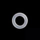 thumbnail image 2 of 120Pcs White Keycaps Rubber O-Ring Switch Sound Dampeners For Cherry MX Keyboard Dampers for Key Cap O Ring Replace Part, 2 of 4