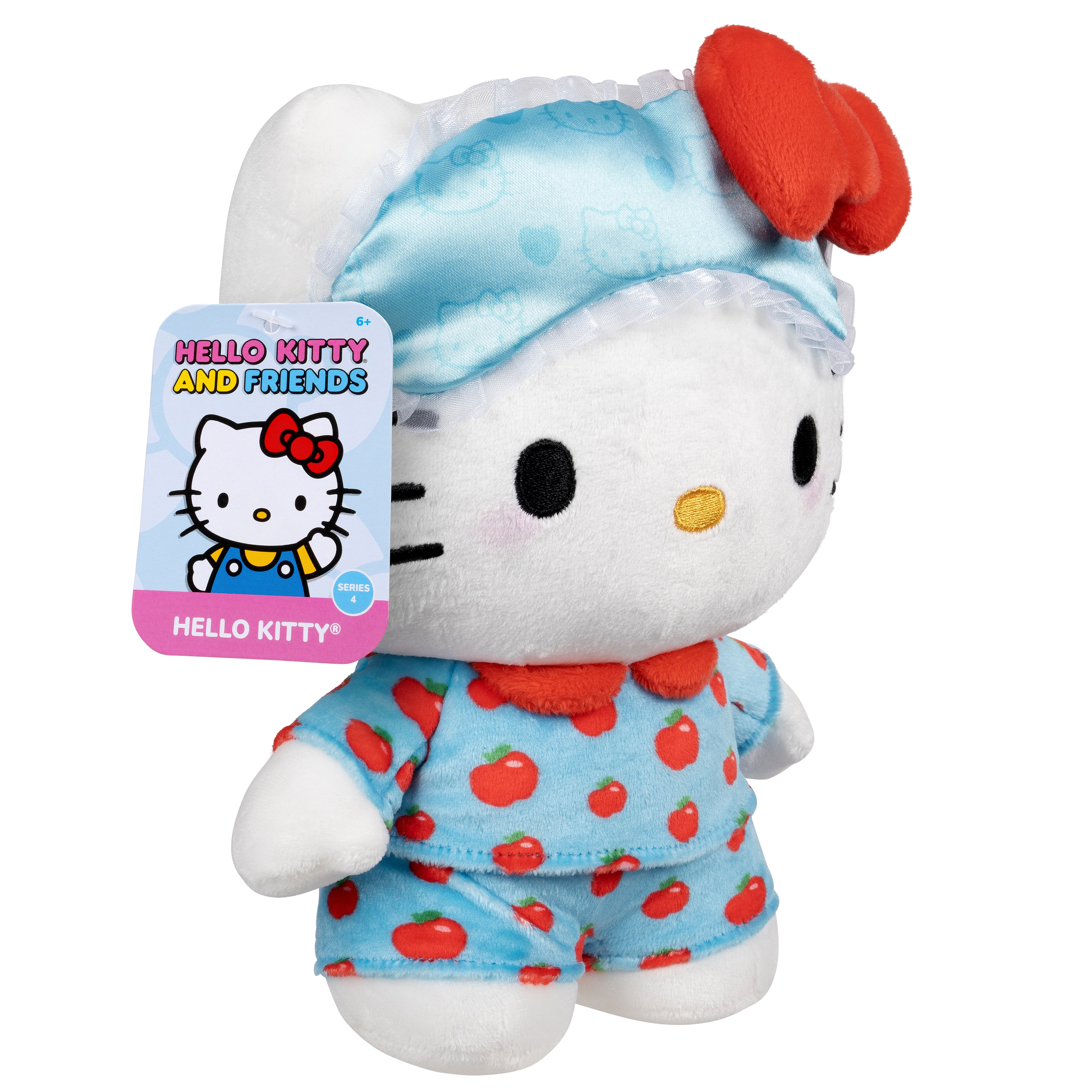 Hello Kitty and Friends - 8 inch Hello Kitty Apple Pajama Set Plush