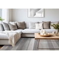thumbnail image 2 of Rug Branch Tribal/Southwestern Geometric, Stripes, Tribal/Southwestern Grey Indoor Area Rug - 8' x 11', 2 of 8