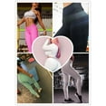 thumbnail image 5 of Booty Lifting Anti Cellulite Scrunch Leggings Without Pocket, 5 of 11