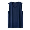 Neuxse Men's Tank Tops Mesh Vest Sport Hollow Ice Silk Summer